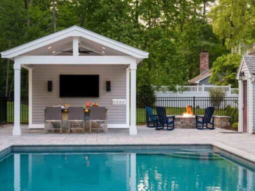 Luxury Poolside Pavilion